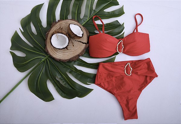 Conjunto Lia - Vermelho