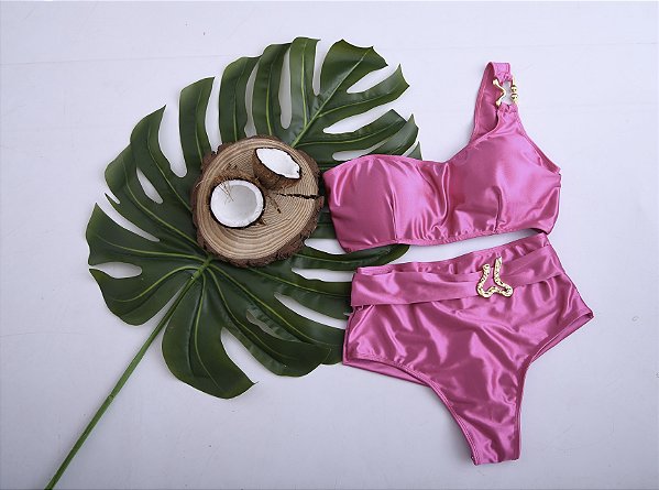 Conjunto Mara - Rosa (Plus-size)