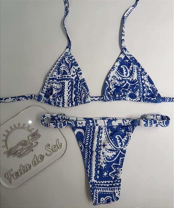 Conjunto Marquinha Grécia Azul