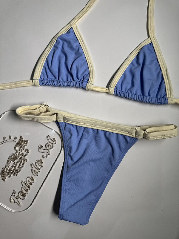 Conjunto Marquinha Bicolor Azul