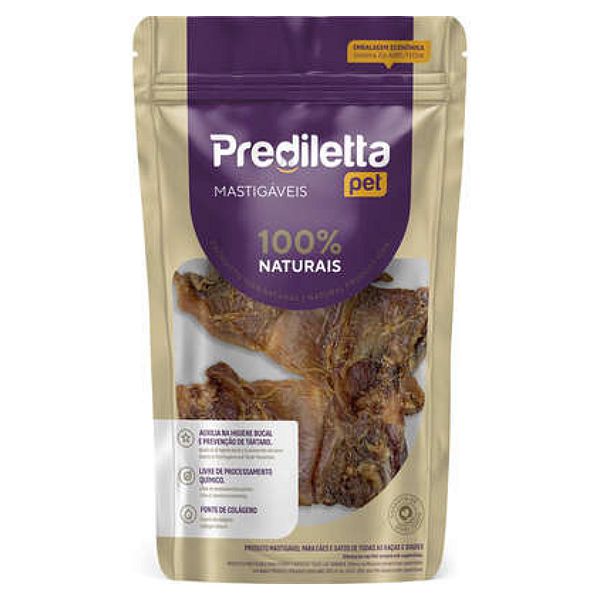 Petisco Prediletta Pet para Cães Torresmo Suíno