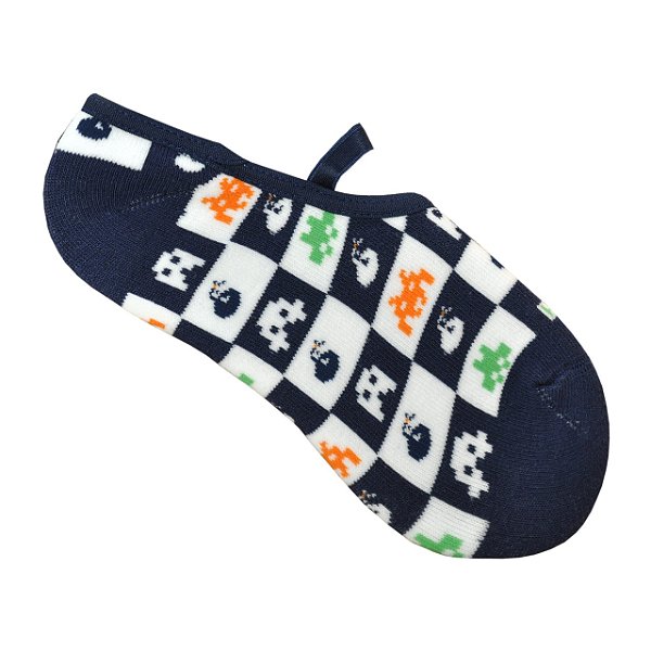 Meia com Antiderrapante Infantil | Gamer