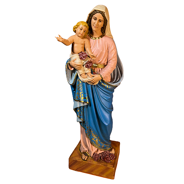 Imagem Nossa Senhora da Alegria 42cm Gesso