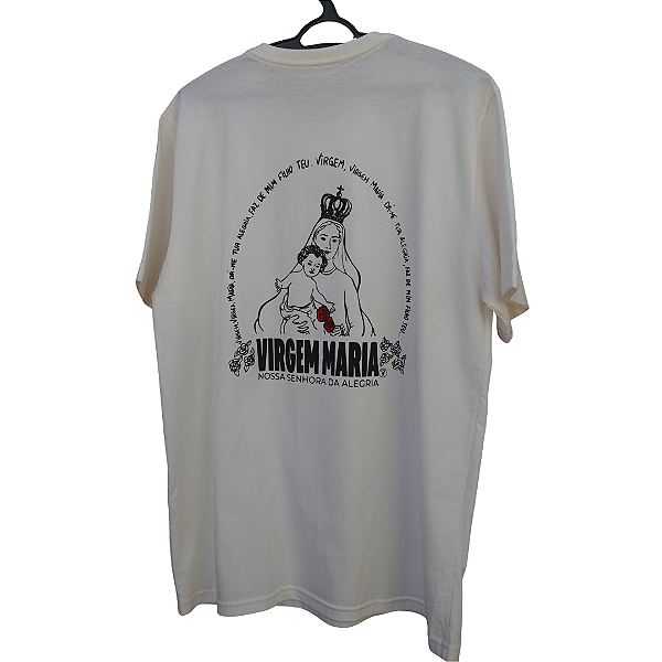 Camiseta Virgem da Alegria Off-White