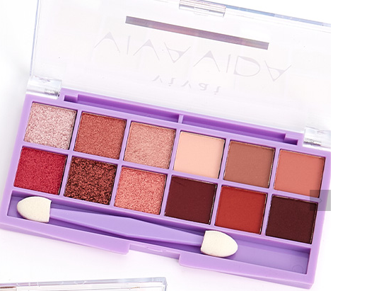 Paleta de Sombras mattes e metálicas - Vivai Viva Vida Pop Eyes