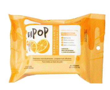 Lenço Demaquilante Com Vitamina C - Dapop