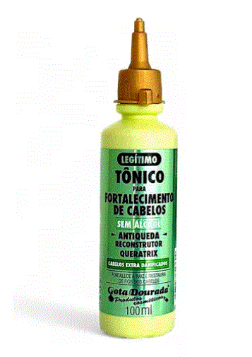 Tônico  Capilar Gota Dourada Antiqueda 100ml