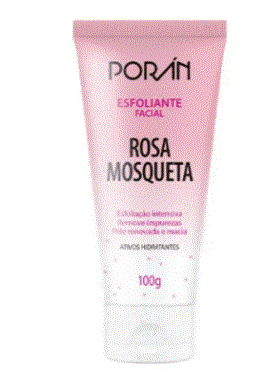 Esfoliante Facial Rosa Mosqueta 100g - Poran