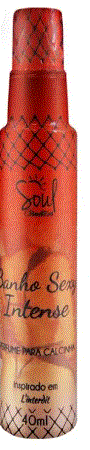 Perfume de calcinha Intense Soul Cosméticos 40ml