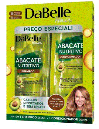 Kit Shampoo + Condicionador - Abacate Nutritivo - DaBelle