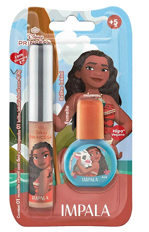 Kit Moana Esmalte e Gloss Labial - Impala