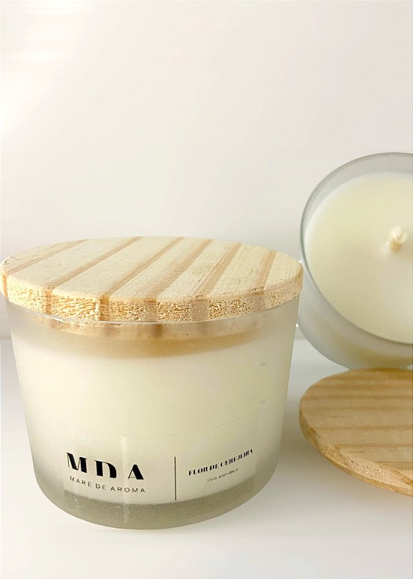 Vela Aromática de Flor de Cerejeira