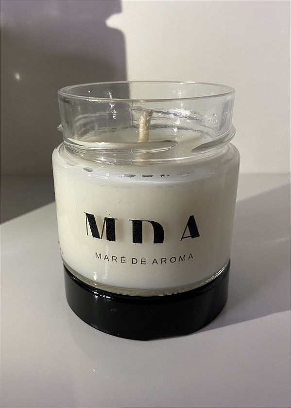 Vela aromática de Vanilla Negra