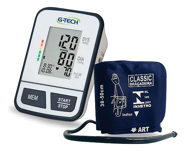 Aparelho Digital De Braço G-tech Braçadeira Obeso 38-50cm