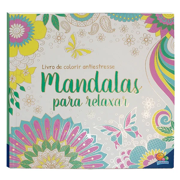 Livro de Colorir Mandalas - Antiestresse (Todo Livro)