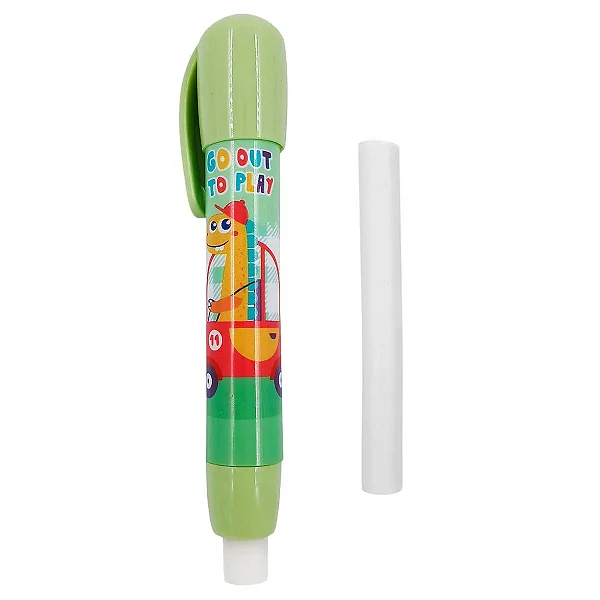 Borracha Retrátil Dinossauros – Kit com 3 Peças (Interponte)