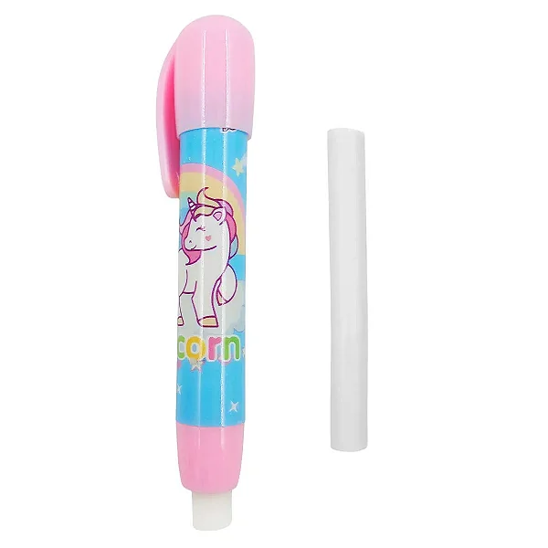 Borracha Retrátil Unicórnio – Kit com 3 Peças (Interponte)