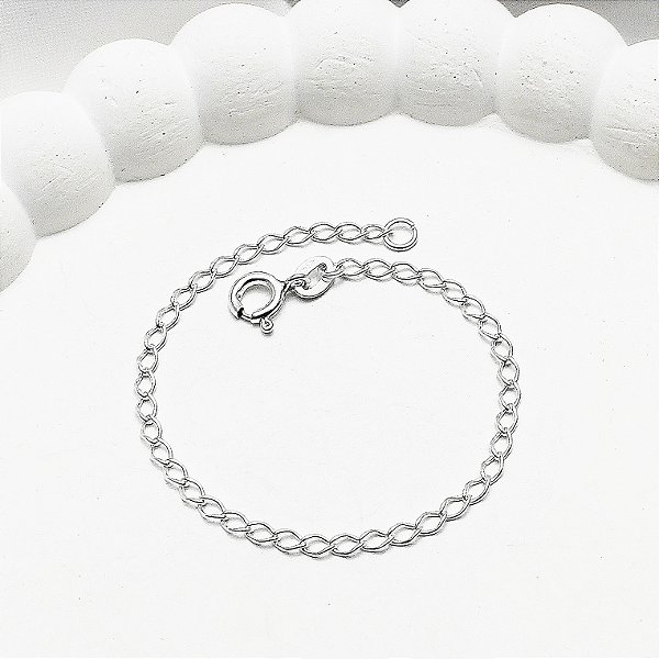 Pulseira Prata Gourmet