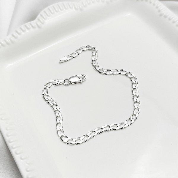 Pulseira Prata Grume