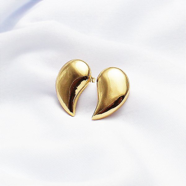 Brinco Vírgula - Ouro 18k