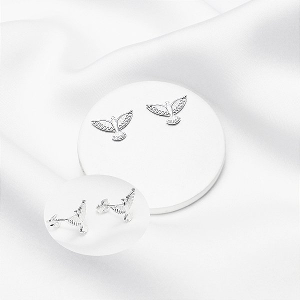 Brinco Espírito Santo - Prata 990