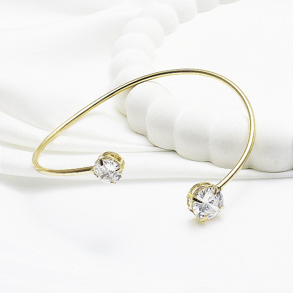 Bracelete com pedra - Ouro 18k