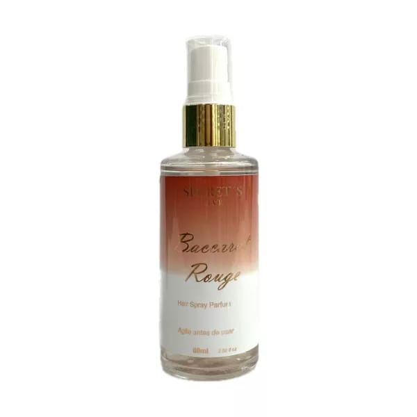 Perfume Capilar Secret's Hair - Ref. Olfativa:Baccarat Rouge 60ml