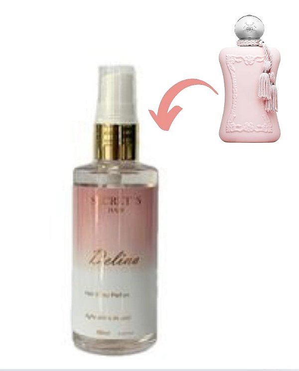 Perfume Capilar Secret's Hair - Ref. Olfativa: Delina 60ml