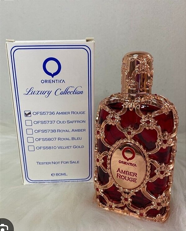 TESTER Amber Rouge Orientica Eau de Parfum - 80ml