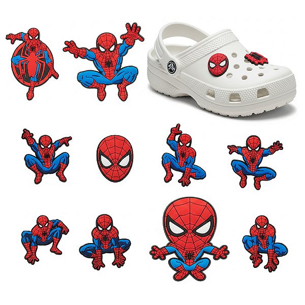 Kit Pins Pingentes,  Personagens - Homem Aranha