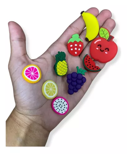 Kit Pins Pingentes,  Personagens - Frutas