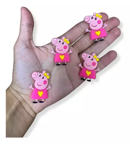 Kit Pins Pingentes,  Personagens - Peppa Pig