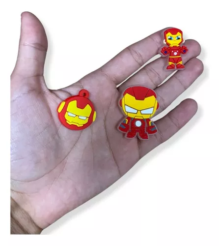 Kit Pins Pingentes,  Personagens - Homem de Ferro
