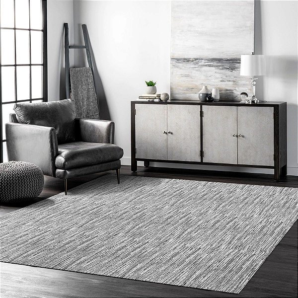 Tapete De Sala Quarto Mesclado 1,46x1,00 Antiderrapante
