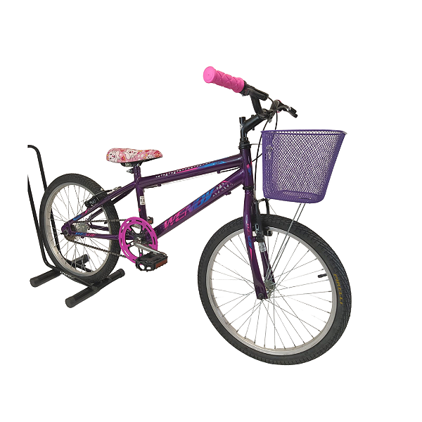 Bicicleta Aro 20 Wendy Violeta Rosa