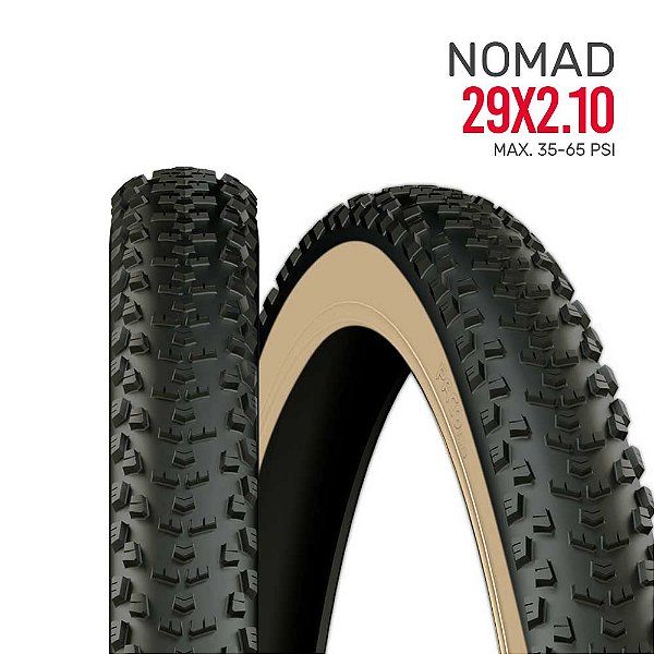 Pneu 29X2.10 Paco Nomad com Faixa Bege