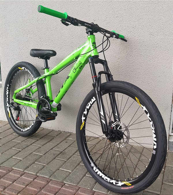 Bicicleta aro 26 GTA Rebel 21 MARCHAS VERDE