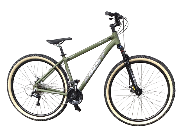 BICICLETA ARO 29 FIRST 21V FREIO A DISCO MECÂNICO TAM.17,5
