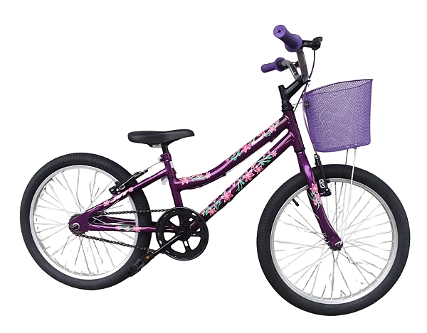 Bicicleta Aro 20 JVT Roxa