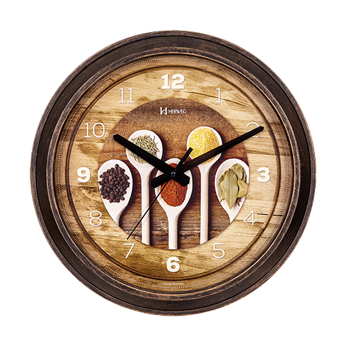 Relógio Herweg de Parede Redondo Temperos 660006