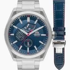 Relógio Orient Automatic Masculino Clássico Azul