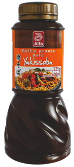 MOLHO PRONTO PARA YAKISOBA ALFA - - EMBALAGEM 500ML