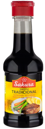 MOLHO SHOYU SAKURA - TRADICIONAL - EMBALAGEM 150ML