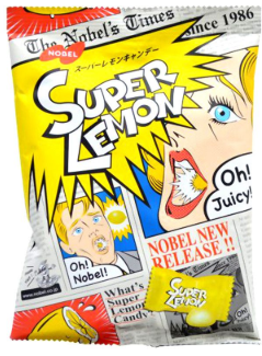BALA AZEDA NOBEL - SUPER LEMON - PACOTE 86G