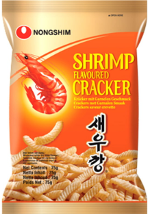 SALGADINHO CAMARÃO NONGSHIN -  - PACOTE 75G