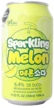 REFRIGERANTE SPARKLIN SFC BIO - MELÃO - LATA 350ML