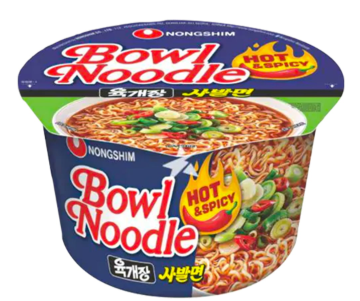 LAMEN BOWL NOODLE NONGSHIN - YUGUEJANG HOT SPICY - POTE 100G