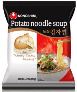 LAMEN POTATO NOODLE NONGSHIN -  - PACOTE  100G