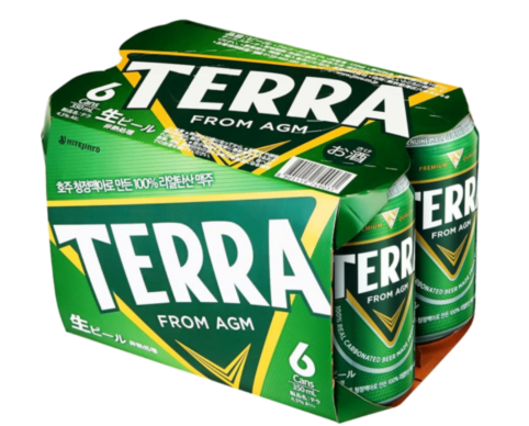 BOX DE CERVEJA TERRA - 6 UNIDADES