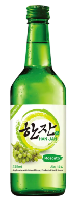 SOJU UVA VERDE HANJAN GARRAFA 375ML